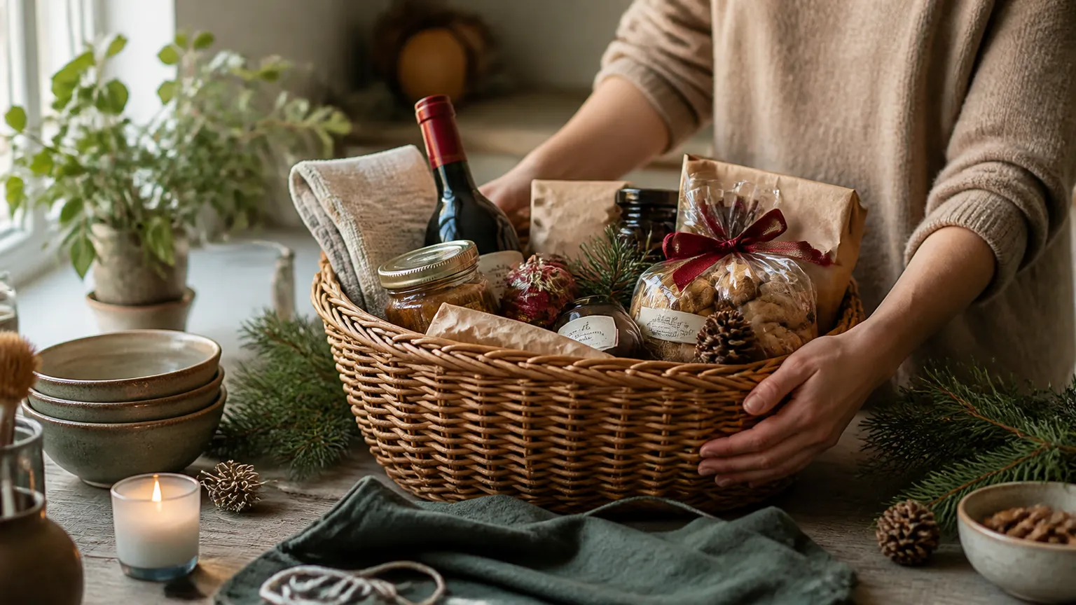 Gaveinspiration til Julekurv