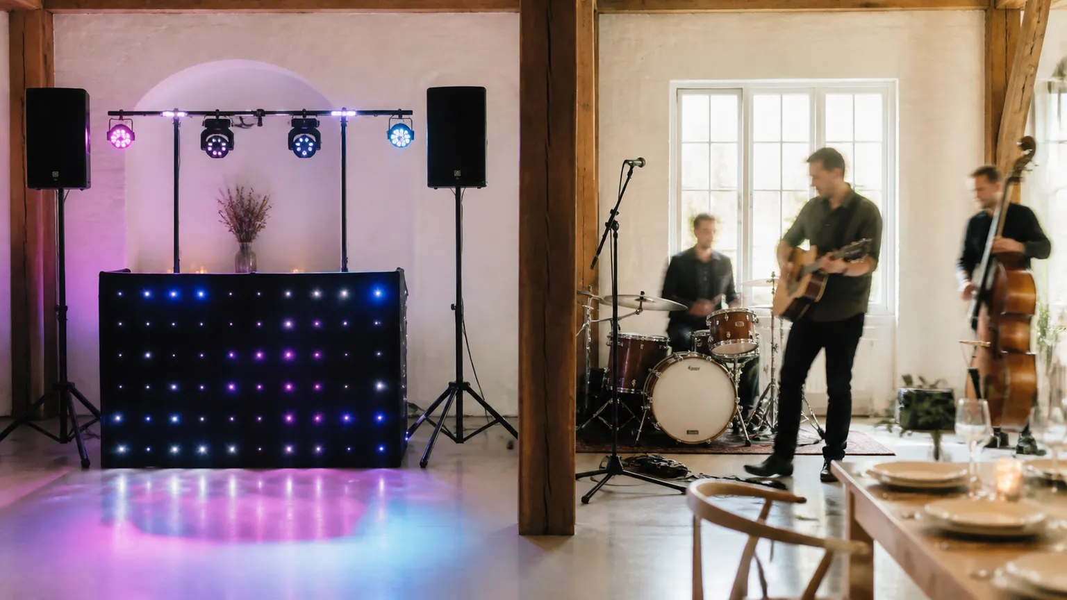 Gaveinspiration til Mobildiskotek eller livemusik?